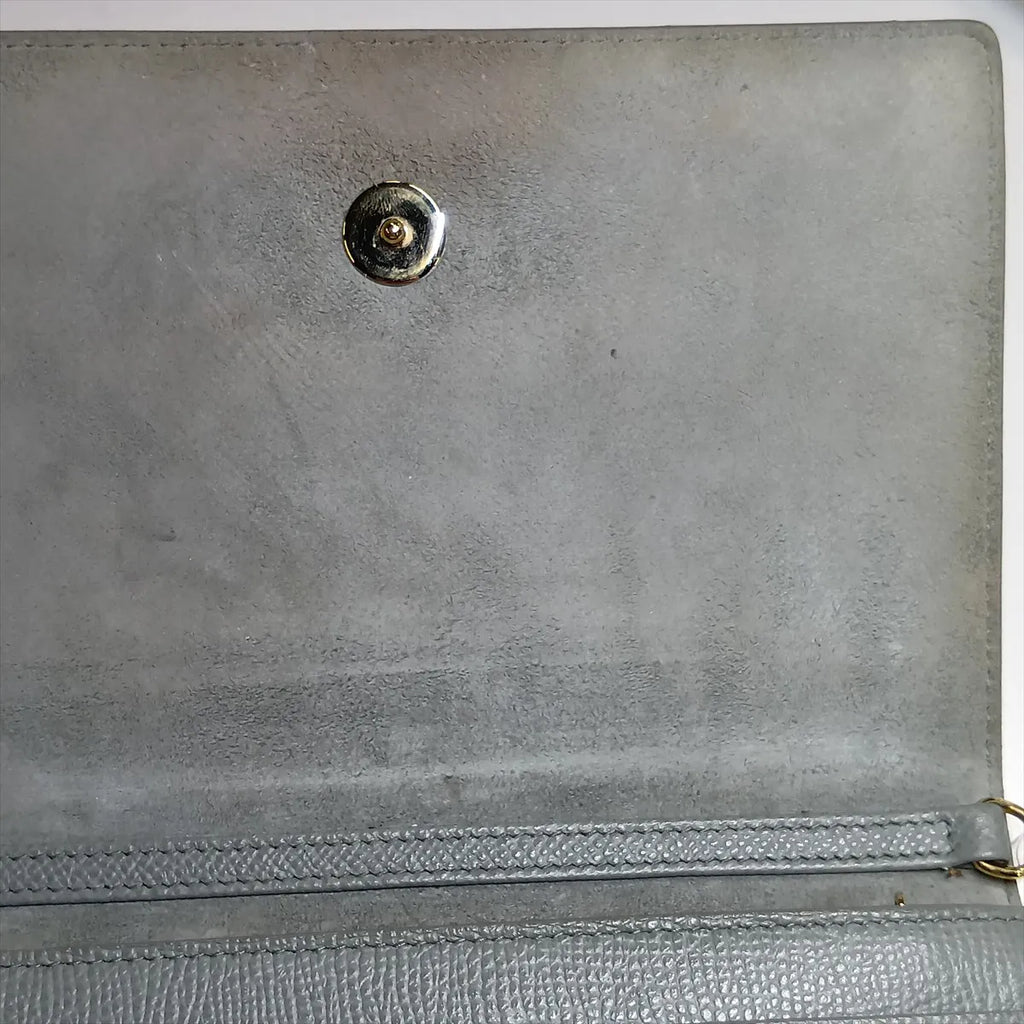 30 Montaigne Pouch, Grained Calfskin