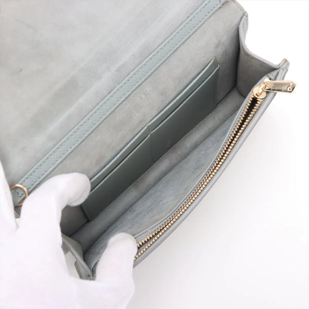 30 Montaigne Pouch, Grained Calfskin