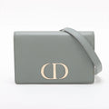 30 Montaigne Pouch, Grained Calfskin