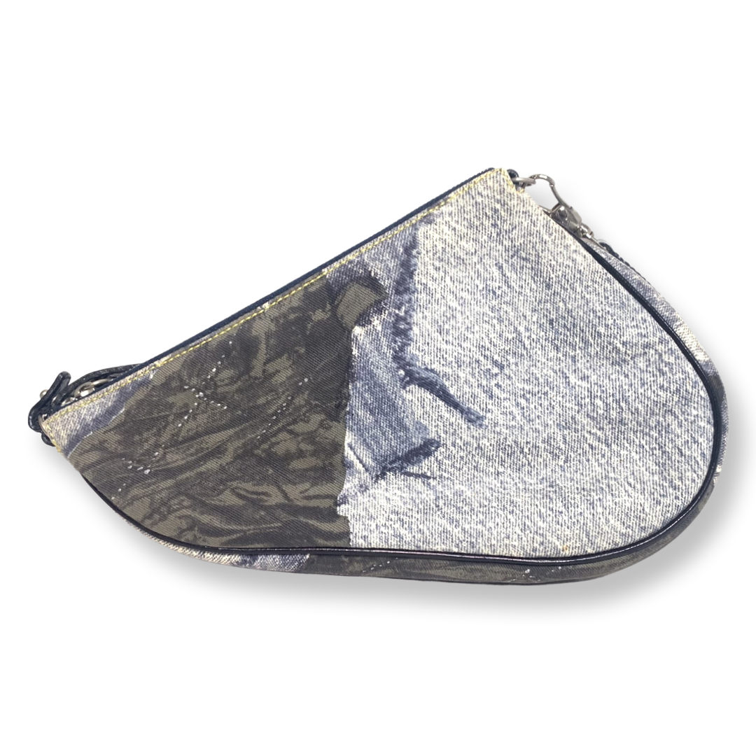 Dior Saddle Pochette, Denim