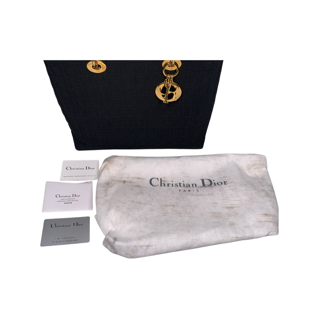 Dior Lady Dior Nylon Large