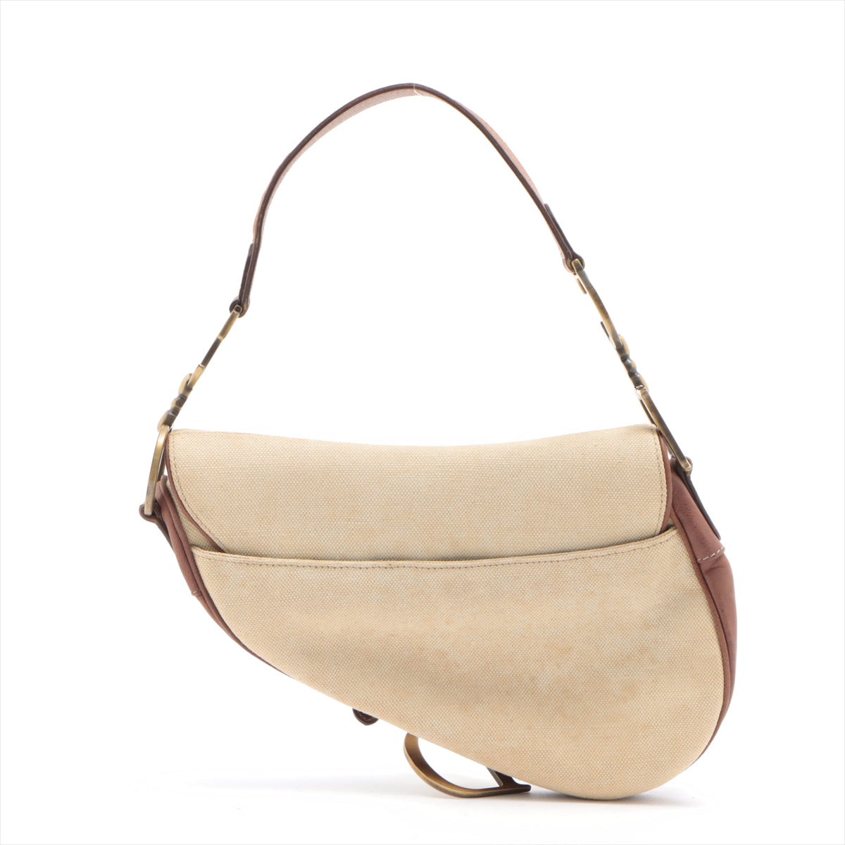 Dior Saddle Bag - Canvas and Leather
