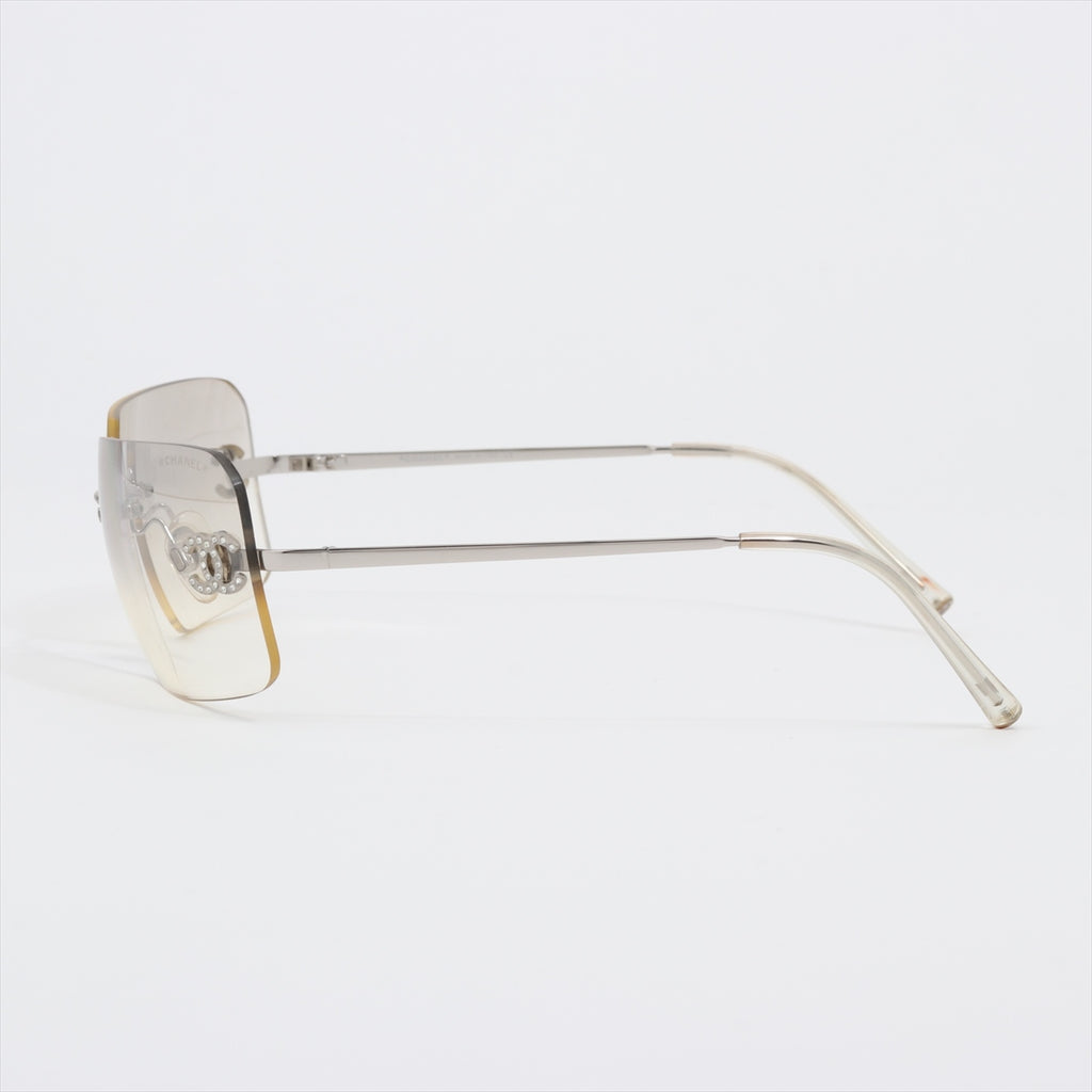 Rimless Sunglasses, Crystal CC