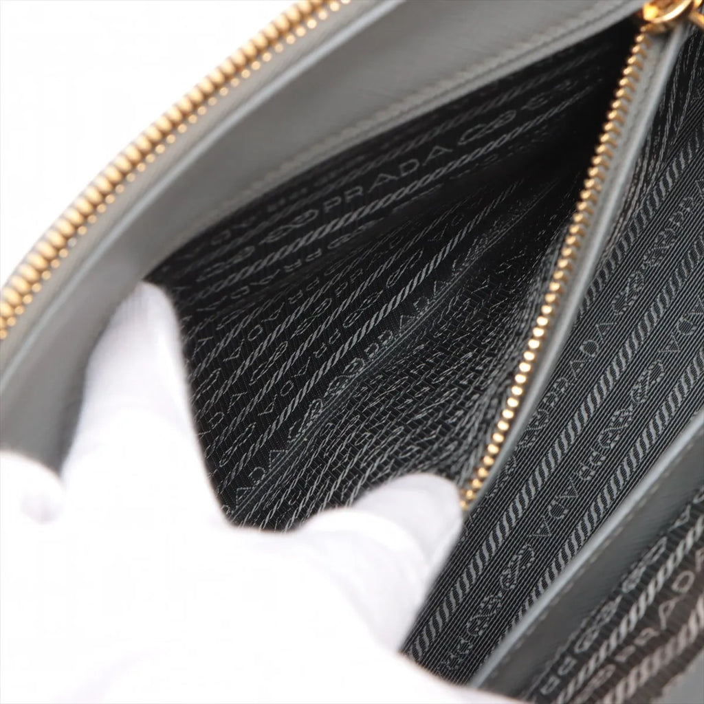Galleria Double Zip Tote, Saffiano Leather