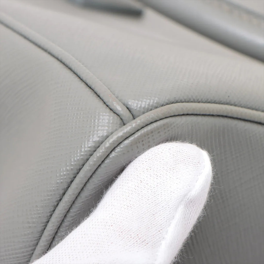 Galleria Double Zip Tote, Saffiano Leather