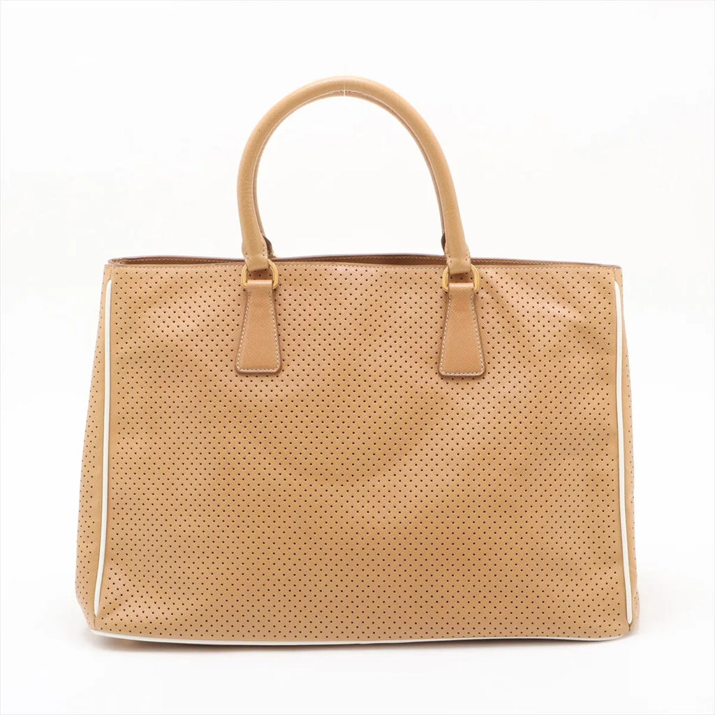 Tote, Perforated Saffiano