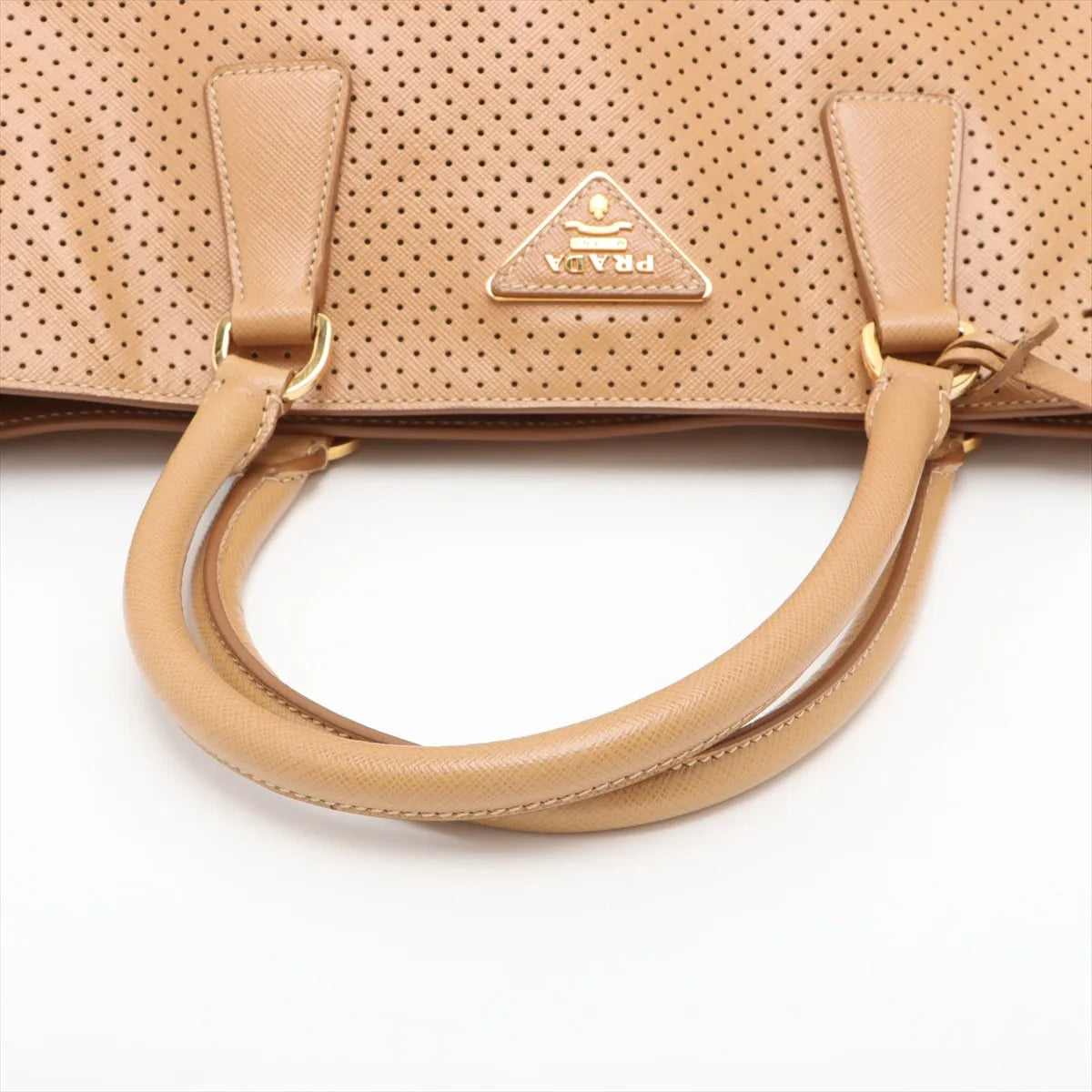 Tote, Perforated Saffiano