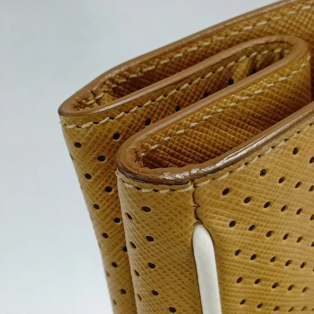 Tote, Perforated Saffiano