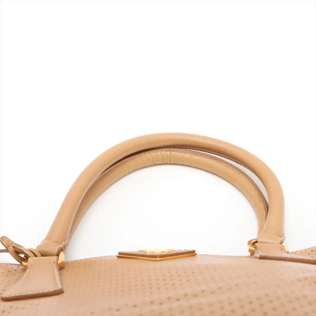 Tote, Perforated Saffiano