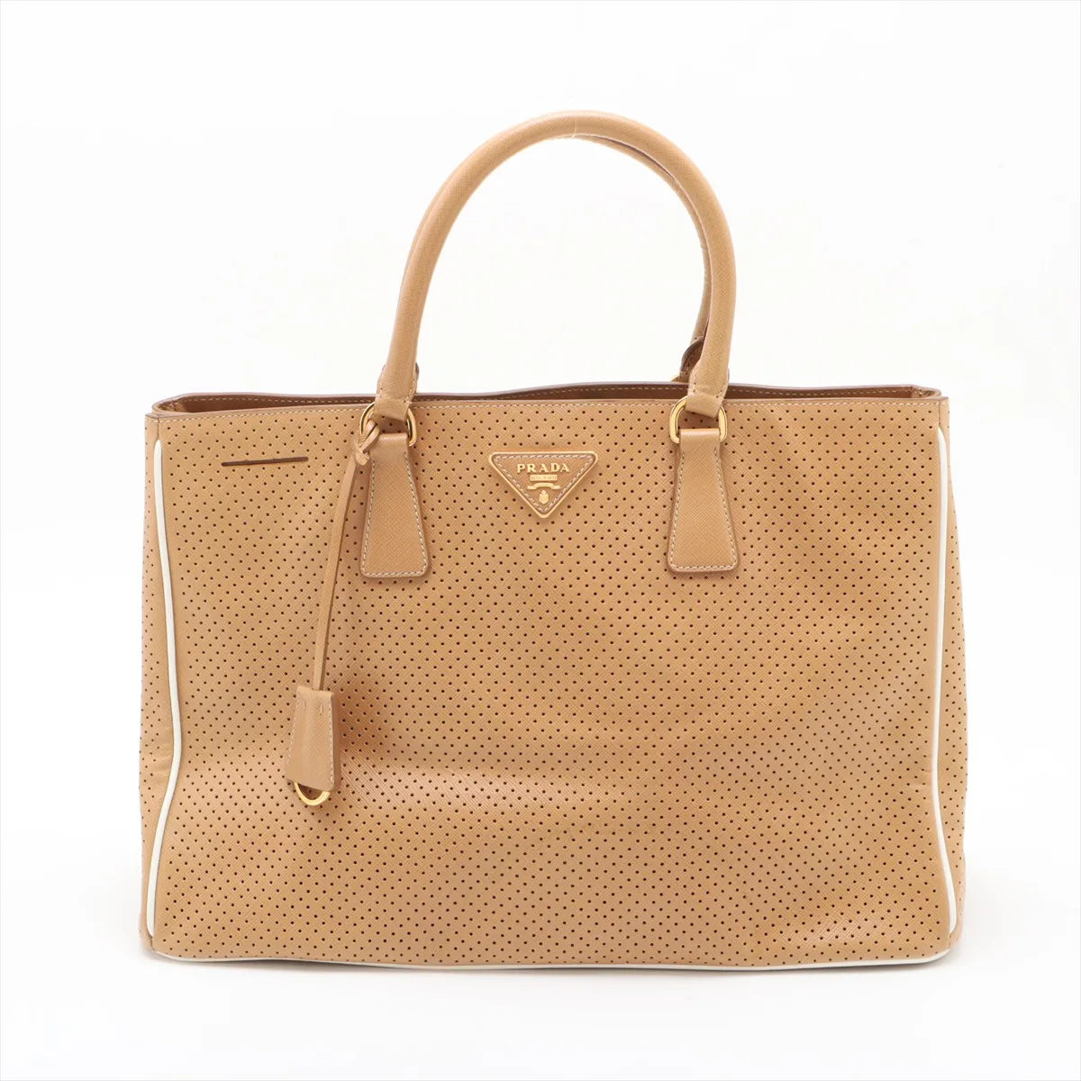 Tote, Perforated Saffiano