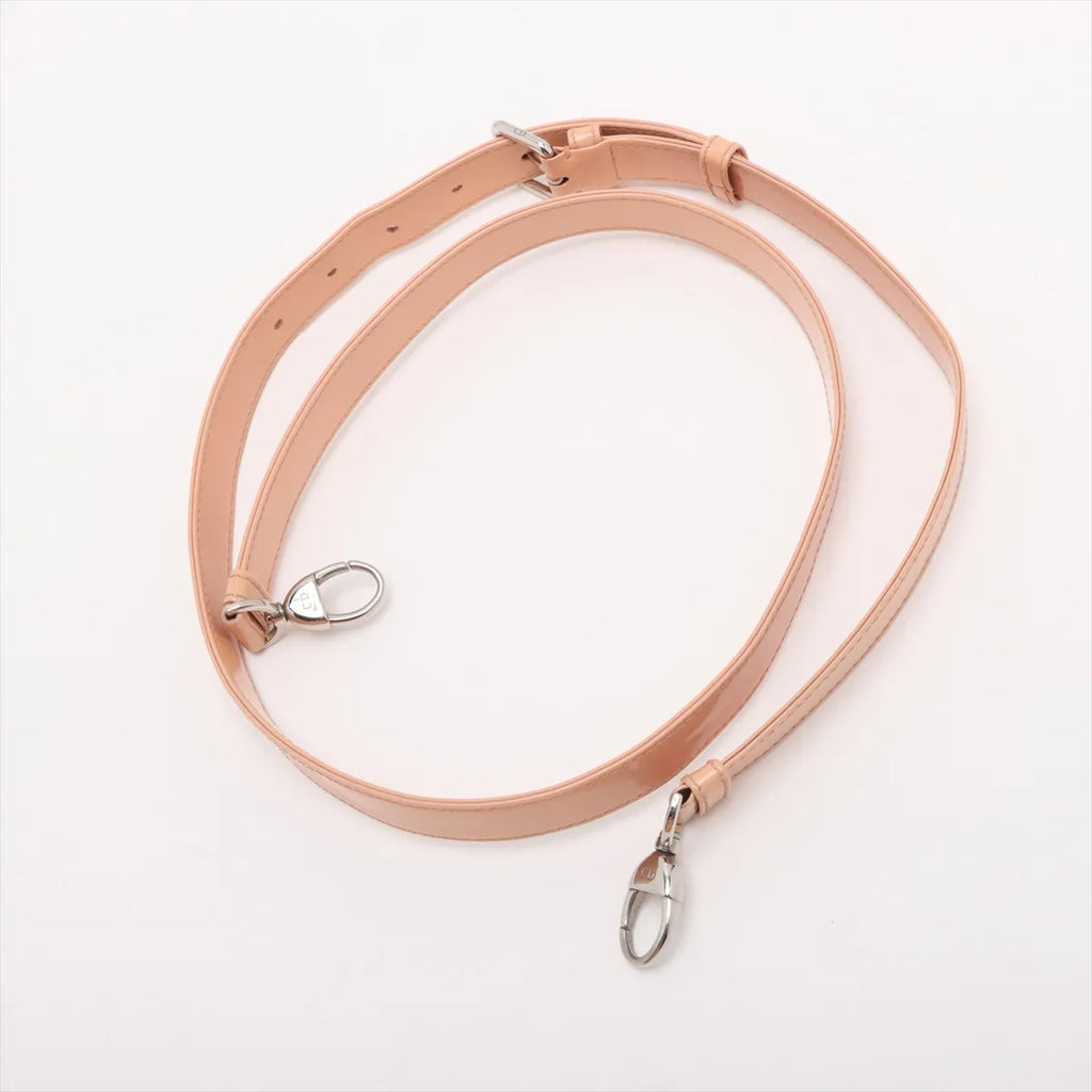 Lady Dior Medium, Salmon Patent