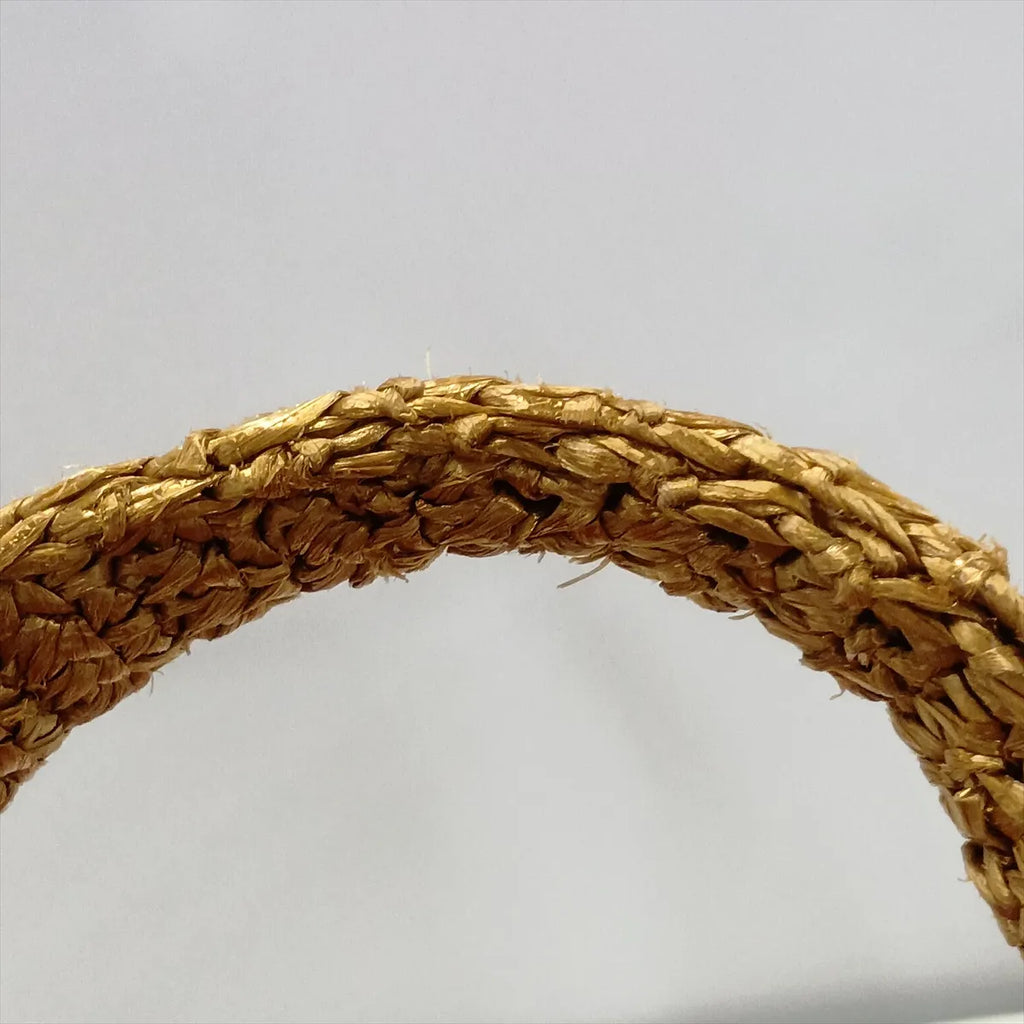 Crochet Tote, Raffia