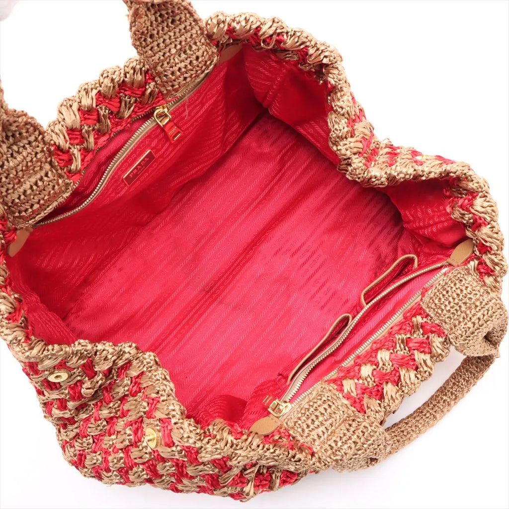Crochet Tote, Raffia