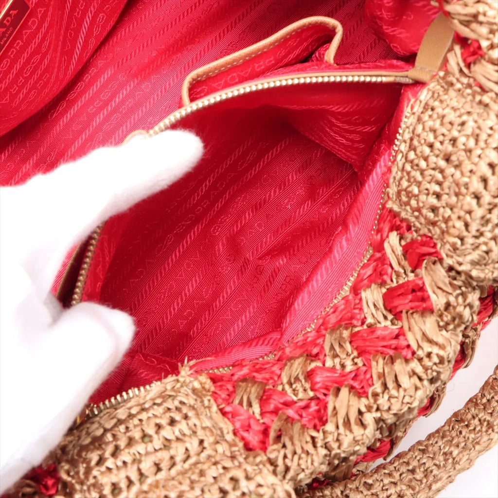 Crochet Tote, Raffia